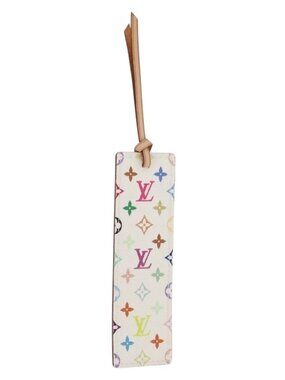 LOUIS VUITTON Monogram Multicolor Mark Page Kadu Bookmark M99196 LV Auth 163475V